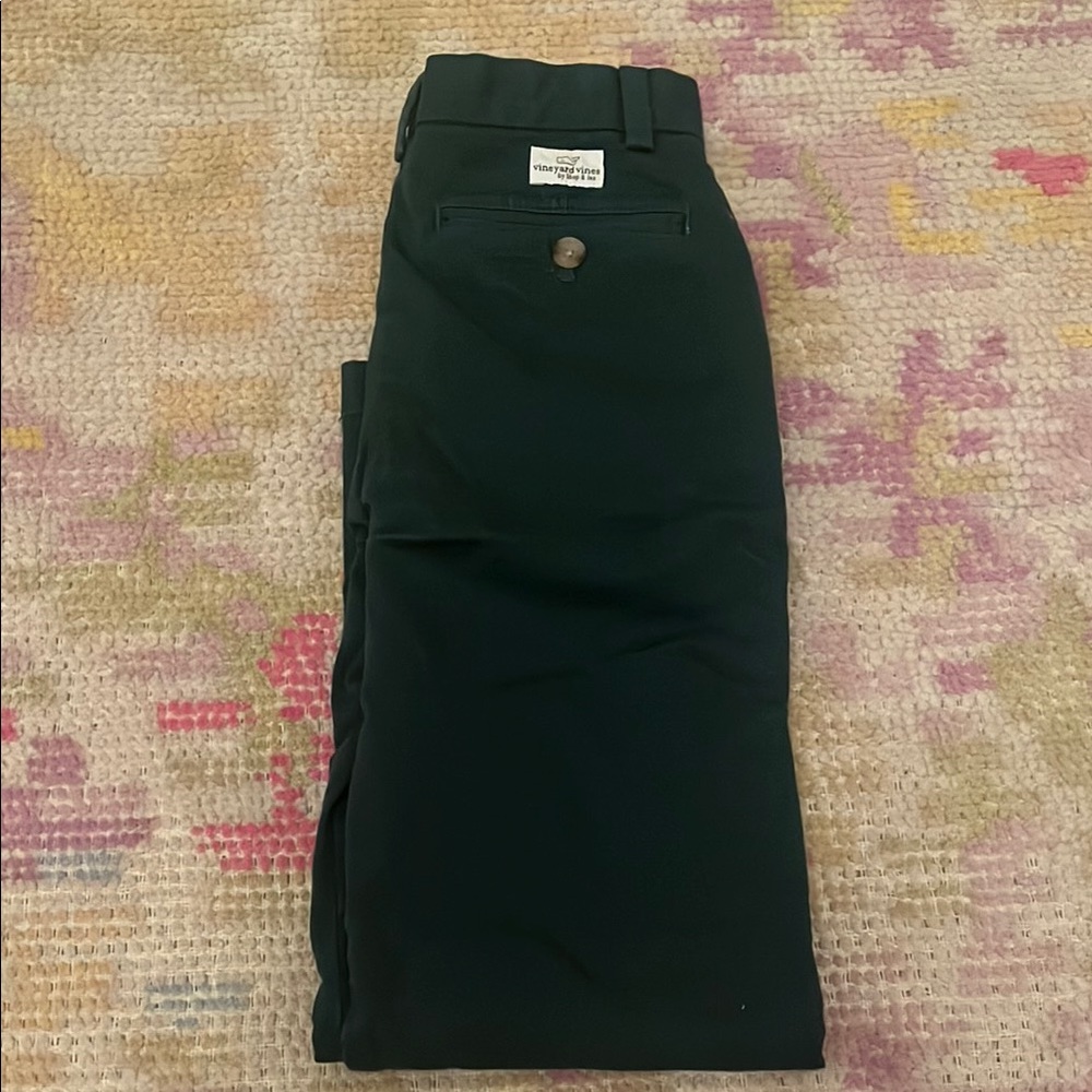 Vineyard Vines Kids Dark Green Pants